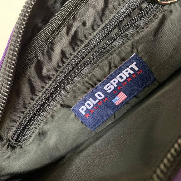 NWT Vintage 90’s Ralph Lauren Polo Sport Nylon Crossbody Bag - Picture 2 of 7